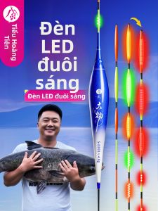 XIAOFENGXIAN | Đèn Đèn LED Chống Nước Có Chỉ Báo Cá Cắn 24H