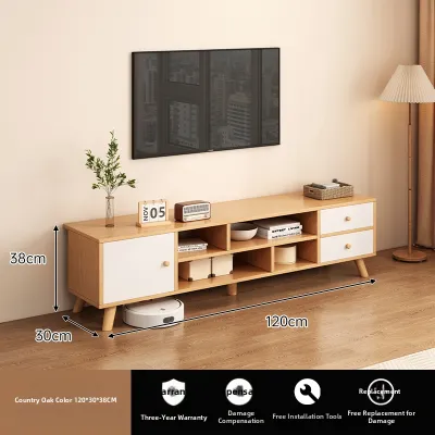 ZHUOHE | Modern Compact Living Room TV Stand Storage Cabinet