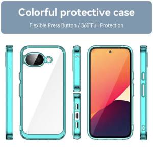 For Google Pixel 10A 10 Pro XL 9A 9 Pro XL 8A 8 Pro 7A 7 Pro 9 10 ProXL Hard Phone Case Acrylic Colorful Clear Phone Back Cover
