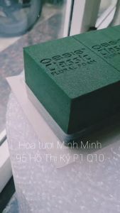 Khay Đựng Xốp Cắm Hoa- 50 Cái- Khay Nhựa Đựng Xốp Xanh Cắm Hoa Tươi Hoa Sáp