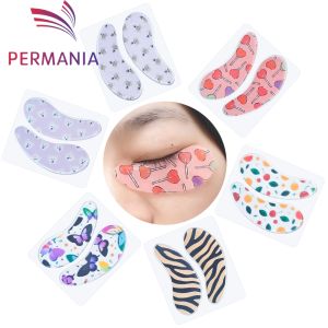 Permania ซิลิโคน EYE PATCH เหมาะสําหรับ Dark Circles และ PUFFY หญิง Cooling GEL Eye Mask Lash Lifting TOOL