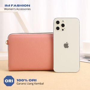 Zaujah Tas Selempang Wanita Dompet Panjang Wanita Dompet / Tas Selempang Wanita Dompet Wanita Kulit Impor Tas Hp Mini Bag Kulit Sintetis PU leather