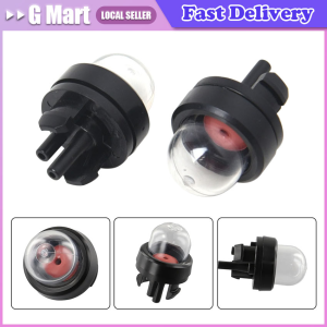 Primed Bulb with Fuel Line Carburetor Oil bubble Fuel Pump Carburetter Primer for Trimmer Whipper Snipper Chainsaw Carburetor Oil Bubble Petrol Snap In Primer Fuel Bulb Pump Kit Gasoline Sawing Wood Saw Lawn Mower Machinery Accessories
