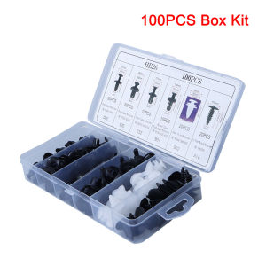 Car Plastic Fastener Clip for Auto Bumper Door Trim Panel Fender Auto Plastic Rivets Fasteners Push Retainer Clips Tools Box