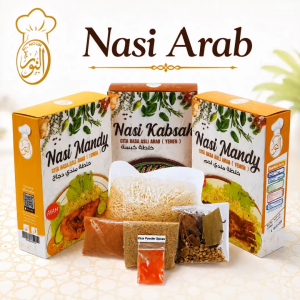 Al Noor Nasi Arab / Nasi Mandy / Nasi Kabsah / Nasi Instant with Spices / 500g + Spices / Kabsah Rice / Mandy Rice Food