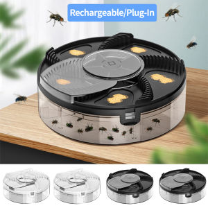Rechargeable Fly Trap Pest Control Catcher Household Home Kitchen Automatic Pest Catcher USB Quiet Removable Insect Pest Catcher