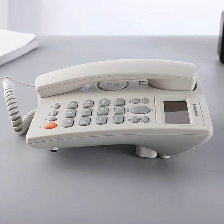 LCD Speaker Phone Corded Wired Landline Telephone Home Phone Office ...