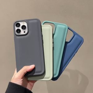 SENSE Solid Color Soft Silicone Matte Phone Case For iPhone 14 13 12 11 Pro Max