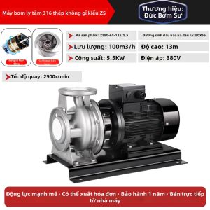 DEBENGSHI | Bơm Nước Thải Điện Tử 304 Không Gỉ Tự Hút Áp Lực