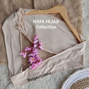 NAFA HIJAB BOLERO MANSET TANGGAN SAMBUNG UKURAN ( L dan XL JUMBO )BAHAN KAOS RAYON PREMIUM.