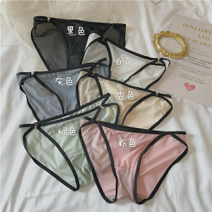 กางเกงชั้นในลูกไม้เซ็กซี่เอวต่ำไร้ตะเข็บสำหรับผู้หญิง กางเกงชั้นในลูกไม้โปร่งใสระบายอากาศได้ดี กางเกงชั้นในผู้หญิงเซ็กซี่ แฟชั่น ฤดูร้อน 2022