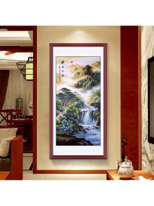 FENGHONGTAO | Lucky Chinese Traditional Waterfall Prosperity Wall Art