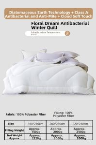 Mercury l Warm Single Person Student Dorm Bedding Fiber Cotton Quilt
