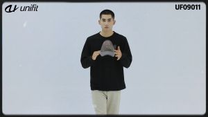 UNIFIT Mens Knit Plain Long Sleeve Pullover T-shirt Casual Crewneck Longsleeve UF09011