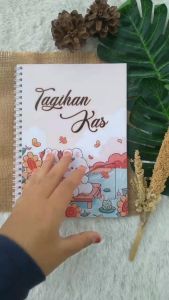 Buku Tagihan Kas Motif Rabbit & Super Mario Uk A5 Jilid Spiral Isi 100 Halaman