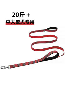 New 2025 Dog Leash Outdoors Anti-Bite Large Medium Dogs Golden Retriever Border Collie Shepherd Puppy Polyester Non-Stretch