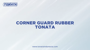 Corner Guard Rubber / Pelindung Sudut Dinding Karet / 80 cm x 9 cm