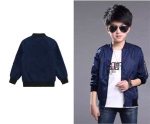 JAKET ANAK 2-12TAHUN LAKILAKI PEREMPUAN BOMBER POLOS ZIPPER LOTTO