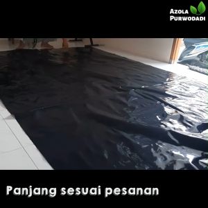 Plastik UV Hitam 100 micron 4 x 45 meter Untuk Kolam/Tambak