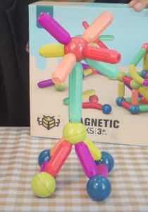 64Pcs Set Mainan Magnet Stick Balls 42Pcs Magnetic Building 25 Pcs Blocks Edukasi Mainan Dengan Kotak 36Pcs Ragam Splicing Magnetic Building Block HHG