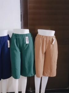 Celana Pendek Wanita Dewasa Jumbo Polos 100 Ribu Dapat 5 PCS
