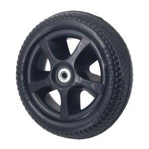 9X2 55-134 Rear Wheel Assembly Anti Slip Rubber Shockproof Explosion Proof Scooter Baby Stroller Childrens Tricycle Accessory