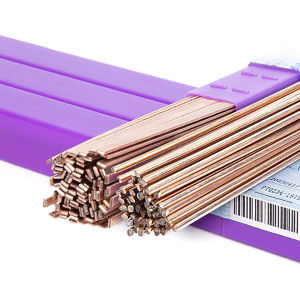 MAPP Gas Brazing Rods for Copper Pipe Repair in Air Conditioner and Refrigerator Welding Copper Alloy Soldering Rods