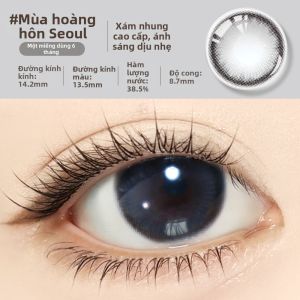 HITOMI | Mắt Kính Kontakt Tạo Kiểu Máu Lai Thiên Nhiên 1 Cái