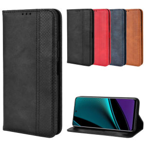 Samsung S20 S21 S22 S23 S24 plus Ultra FE Magnetic Flip Cover Soft Silicone Case Card Holder Stand Business Style Mobile Phone Case