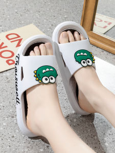 Summer Outdoor Fashionable Bathroom Anti-Slip Indoor Home Cartoon Couple Cool Slippers Women Men Home Use Slip-resistant Slippers
