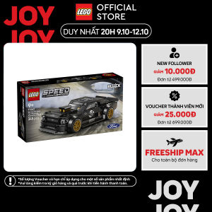 LEGO SPEED CHAMPIONS 77262 Đồ Chơi Lắp Ráp Xe Ford Mustang Hoonicorn V 1965 Ken Block (345 chi tiết)