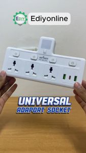 LIGHTNING SURGE PROTECTOR ADAPORT T WAY SOCKET OUTLET CONVERTER NIGHT LIGHT MULTI USB TYPE C CHARGING ADAPTOR CHINA ADAPTER TRAILING