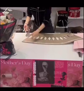 10sheets/pack Round Bouquet Small Medium Cardboard Liner Shaping Paper Flower Packaging Material