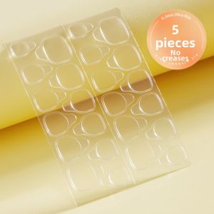 MONLEYTA | Ultra-Thin Jelly Nail Art Adhesive Strong Wearable Nail Patch Special For Nail Decoration Manicure Glue Durable Nail Sticker