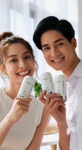 ซื้อ 1 แถม 1 ครีม กันแดดนมวัว  GINBI ป้องกันรังสี UVA/UVB spf50++ ควบคุมความมัน ให้ความชุ่มชื้น ช่วยให้ผิวดูขาวกระจ่างใส