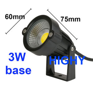 New 5W3W Waterproof Lights LED Lawn Lamp DC12V Landscape Spot Light IP65 110V 220V Outdoor Lighting Lamps Spike Light For Garden tree lighting