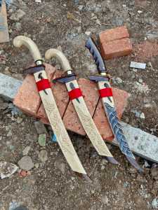 PISAU/GOLOK SEMBELIH ZAMBIA BILAH MIROR