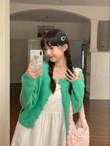 imimtuan | Áo Sweater Màu Đơn Giản Dịu Mềm