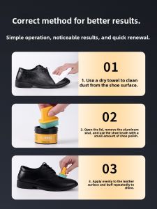 LEATHER DOCTOR | Black Colorless Brown Universal Shoe Polish