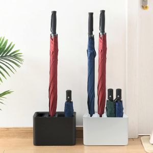Umbrella rack with drip tray suitable for space saving storage in the corner of the entrance passage can hold 10/15 umbrellas