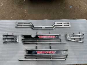 paket lengkap bamper pickup bahan steinless ( kanan kiri & belakang )