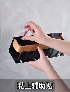 Toothpaste Toothbrush Holder Shelf Storage Punch-Free Wall Rack Mouthwash Cup Hanger Gun Gray Aluminum Bathroom Accessories