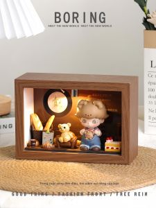 Music Photo Frame Desk Decoration with Light Gift