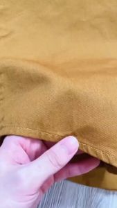 Áo sơ mi dài tay form rộng kaki GEN ALPHA áo sơ mi kaki túi hộp full team mạc ZA.RA121