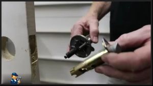 【COD/Original】Lever Type Door Knob Stainless Steel Lock Set with 3 keys Heavy Duty