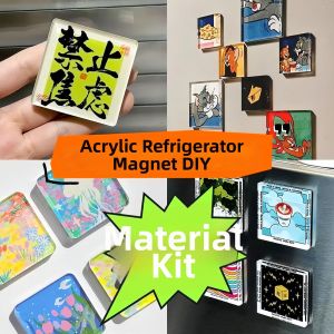YOULE | Handmade Magnetic Acrylic DIY Refrigerator Magnet