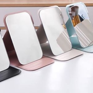 Gương Mini Nữ Gấp Trang Điểm Gương Cầm Tay .Gương soi để bàn tiện dụng gấp gọn mini
