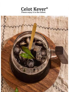 Elegant and Heat-Resistant Glass Coffee Mug
