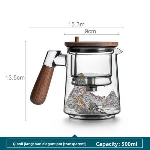 SANXUN | Tea Infuser Glass Tea Set