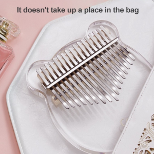 Bonkyo Kalimba 17 Keys Acrylic - Alat Musik Kalimba